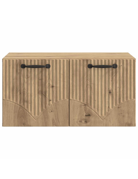 Mobile Porta TV da Muro Rovere Artigianale 59,5 x 41 x 30 cm