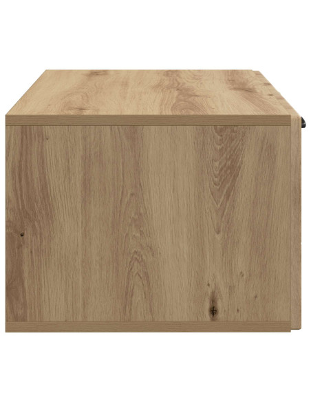 Mobile Porta TV da Muro Rovere Artigianale 59,5 x 41 x 30 cm