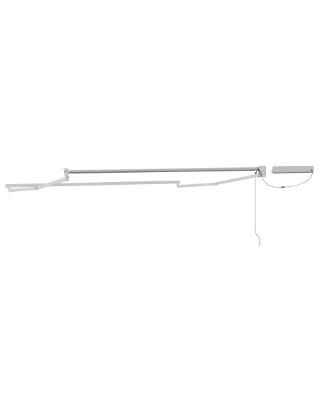 Struttura della tenda elettrica retrattile Bianco 3,5 x 2 m