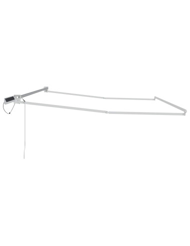 Struttura della tenda elettrica retrattile Bianco 4 x 2 m