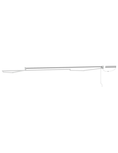 Struttura della tenda elettrica retrattile Bianco 4,5 × 3 m