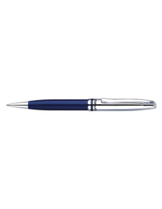 PENNA A SFERA JAZZ BLU+ASTUCCIO 2