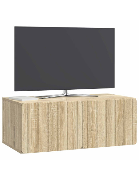Mobile Porta TV da Muro Rovere Sonoma 78,5 x 41 x 30 cm