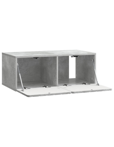 Mobile Porta TV da Muro Grigio Cemento 78,5 x 41 x 30 cm
