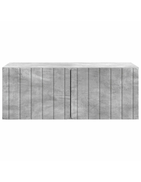 Mobile Porta TV da Muro Grigio Cemento 78,5 x 41 x 30 cm