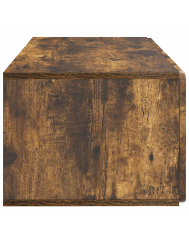 Mobile Porta TV da Muro Rovere Fumo 78,5 x 41 x 30 cm