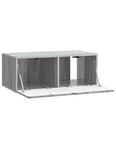 Mobile Porta TV da Muro Grigio Sonoma 78,5 x 41 x 30 cm