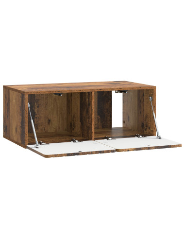 Mobile Porta TV da Muro Legno antico 78,5 x 41 x 30 cm