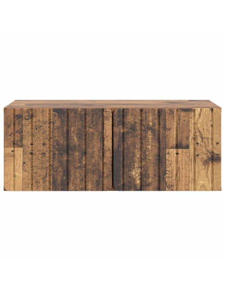 Mobile Porta TV da Muro Legno antico 78,5 x 41 x 30 cm