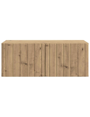 Mobile Porta TV da Muro Rovere Artigianale 78,5 x 41 x 30 cm