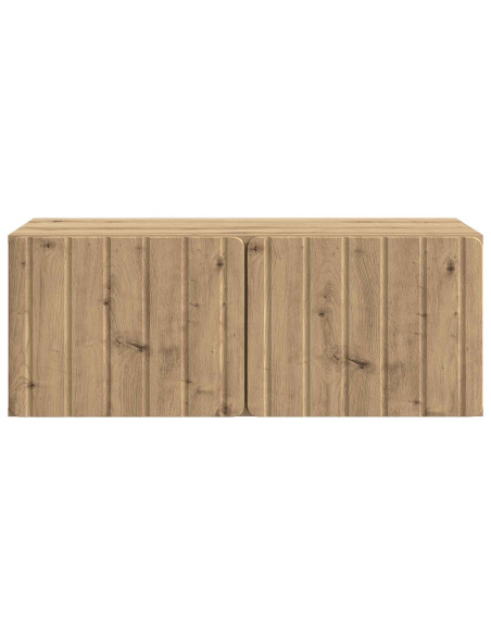 Mobile Porta TV da Muro Rovere Artigianale 78,5 x 41 x 30 cm