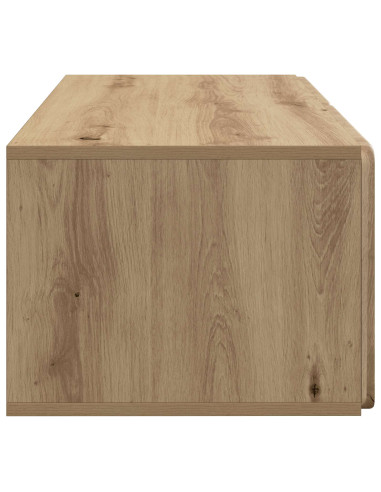 Mobile Porta TV da Muro Rovere Artigianale 78,5 x 41 x 30 cm