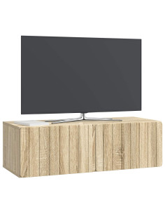Mobile Porta TV da Muro Rovere Sonoma 98 x 41 x 30 cm 2