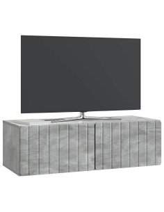 Mobile Porta TV da Muro Grigio Cemento 98 x 41 x 30 cm 2
