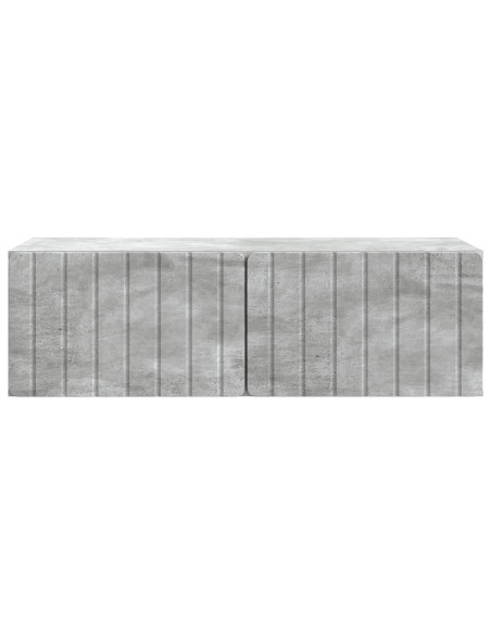 Mobile Porta TV da Muro Grigio Cemento 98 x 41 x 30 cm