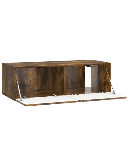 Mobile Porta TV da Muro Rovere Fumo 98 x 41 x 30 cm