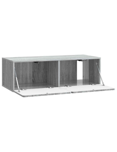 Mobile Porta TV da Muro Grigio Sonoma 98 x 41 x 30 cm