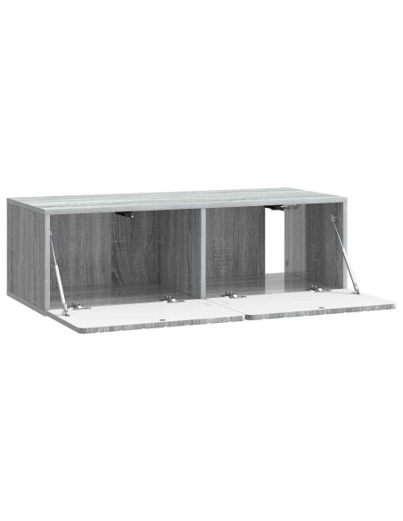 Mobile Porta TV da Muro Grigio Sonoma 98 x 41 x 30 cm
