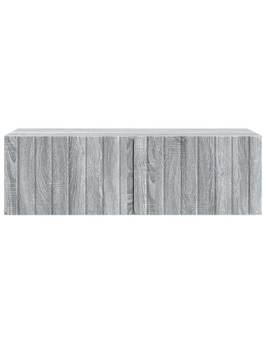 Mobile Porta TV da Muro Grigio Sonoma 98 x 41 x 30 cm