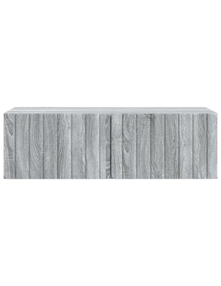 Mobile Porta TV da Muro Grigio Sonoma 98 x 41 x 30 cm