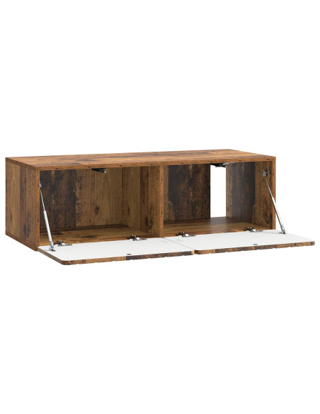 Mobile Porta TV da Muro Legno antico 98 x 41 x 30 cm