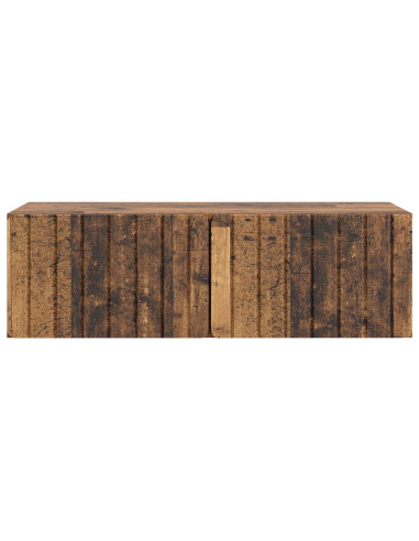 Mobile Porta TV da Muro Legno antico 98 x 41 x 30 cm