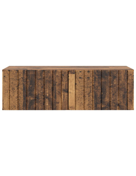 Mobile Porta TV da Muro Legno antico 98 x 41 x 30 cm