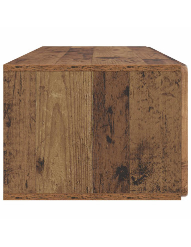 Mobile Porta TV da Muro Legno antico 98 x 41 x 30 cm