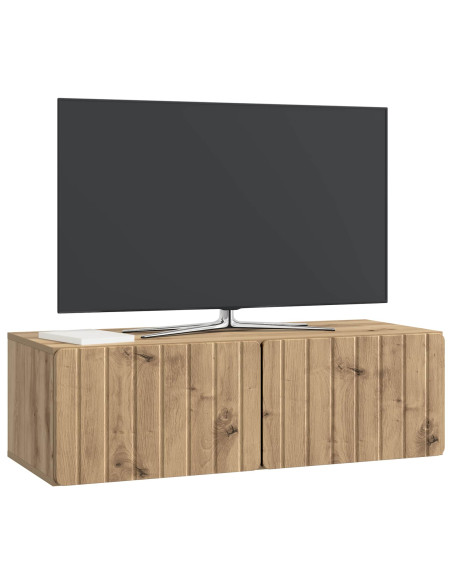 Mobile Porta TV da Muro Rovere Artigianale 98 x 41 x 30 cm