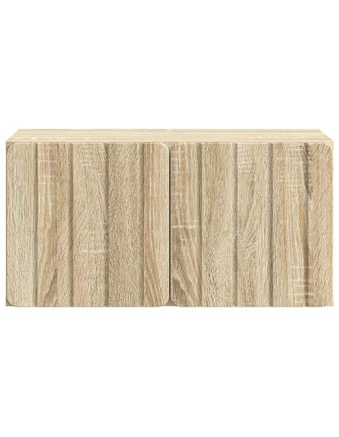 Mobile Porta TV da Muro Rovere Sonoma 59,5 x 31 x 30 cm
