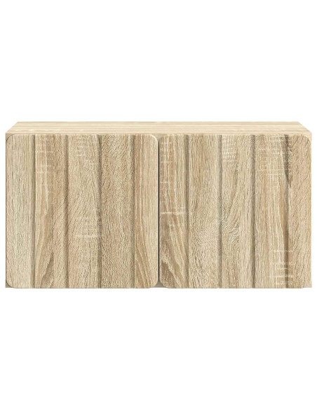 Mobile Porta TV da Muro Rovere Sonoma 59,5 x 31 x 30 cm