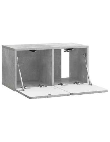 Mobile Porta TV da Muro Grigio Cemento 59,5 x 31 x 30 cm