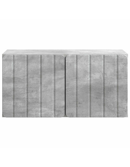 Mobile Porta TV da Muro Grigio Cemento 59,5 x 31 x 30 cm