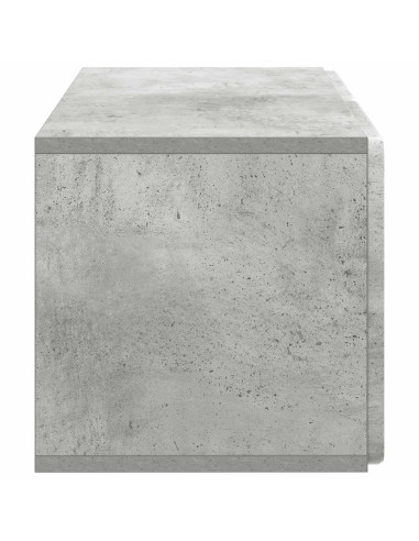 Mobile Porta TV da Muro Grigio Cemento 59,5 x 31 x 30 cm