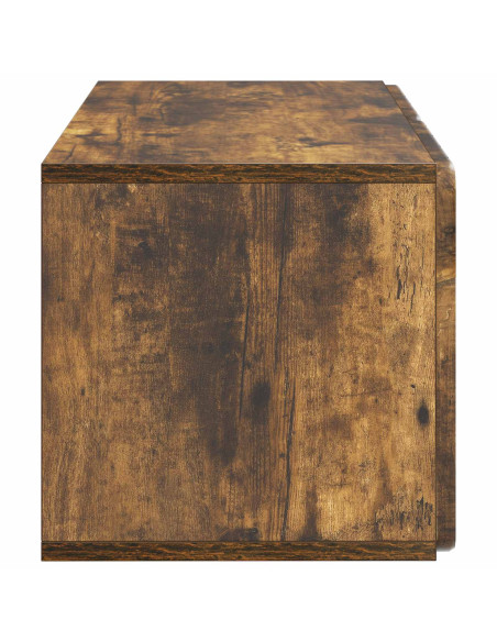 Mobile Porta TV da Muro Rovere Fumo 59,5 x 31 x 30 cm
