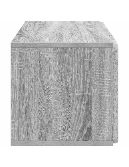 Mobile Porta TV da Muro Grigio Sonoma 59,5 x 31 x 30 cm