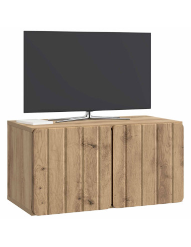 Mobile Porta TV da Muro Rovere Artigianale 59,5 x 31 x 30 cm