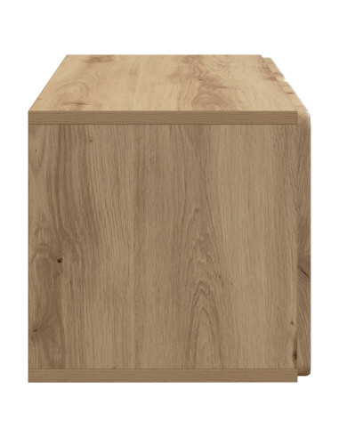Mobile Porta TV da Muro Rovere Artigianale 59,5 x 31 x 30 cm