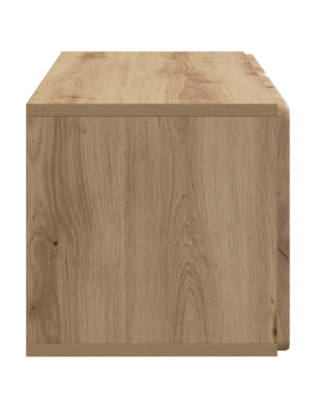 Mobile Porta TV da Muro Rovere Artigianale 59,5 x 31 x 30 cm
