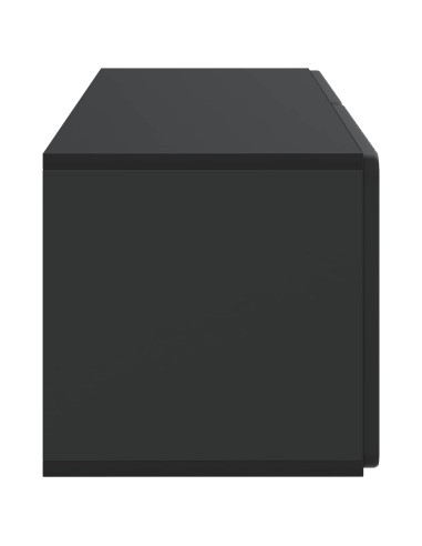 Mobile Porta TV da Muro Nero 78,5 x 31 x 30 cm