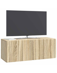 Mobile Porta TV da Muro Rovere Sonoma 78,5 x 31 x 30 cm 2