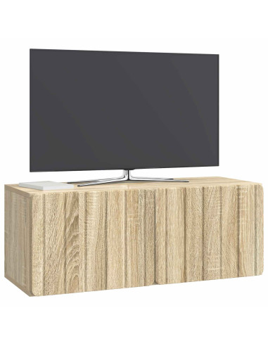 Mobile Porta TV da Muro Rovere Sonoma 78,5 x 31 x 30 cm