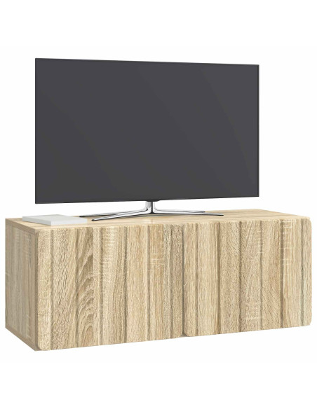 Mobile Porta TV da Muro Rovere Sonoma 78,5 x 31 x 30 cm
