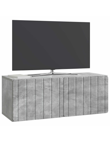 Mobile Porta TV da Muro Grigio Cemento 78,5 x 31 x 30 cm