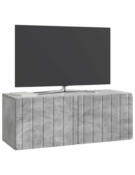 Mobile Porta TV da Muro Grigio Cemento 78,5 x 31 x 30 cm
