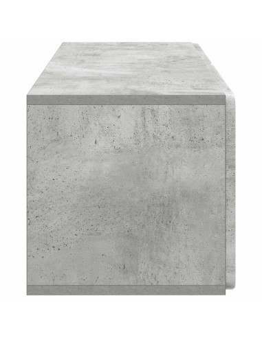 Mobile Porta TV da Muro Grigio Cemento 78,5 x 31 x 30 cm
