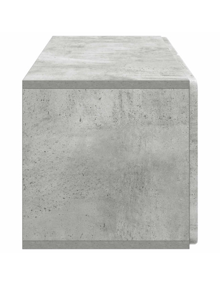 Mobile Porta TV da Muro Grigio Cemento 78,5 x 31 x 30 cm