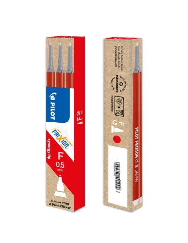 CF3REFILL FRIXION POINT 0.5 ROSSO