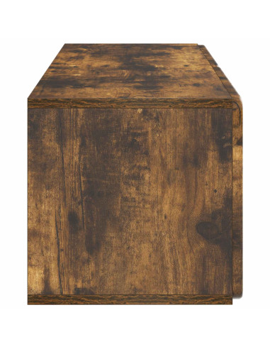Mobile Porta TV da Muro Rovere Fumo 78,5 x 31 x 30 cm