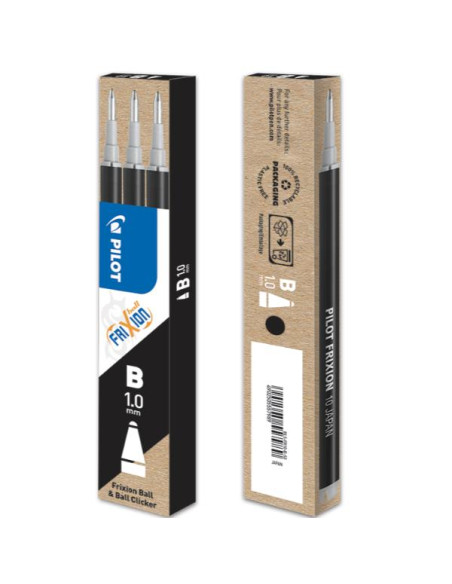 CF3REFILL FRIXION BALL NERO PUNTA 1